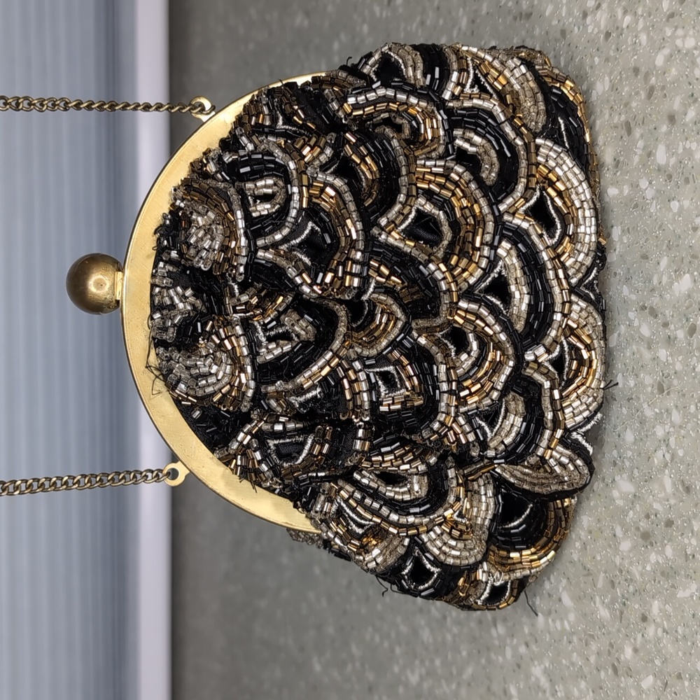 Beaded Art Deco Evening Bag